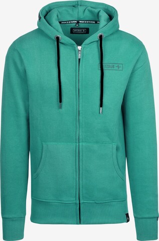 Sweat-shirt ' Nils ' SPITZBUB en vert : devant