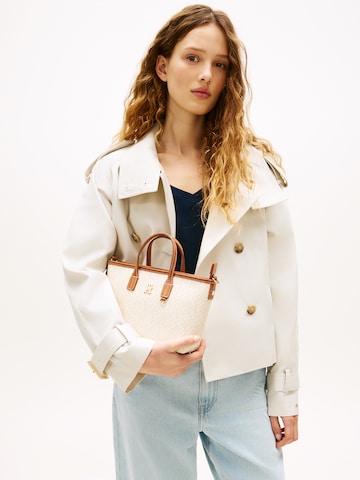 TOMMY HILFIGER Handtasche in Beige