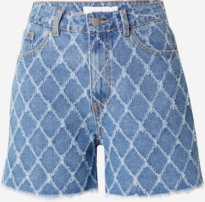 VILA Shorts 'CLAY' in blue denim / hellblau, Produktansicht