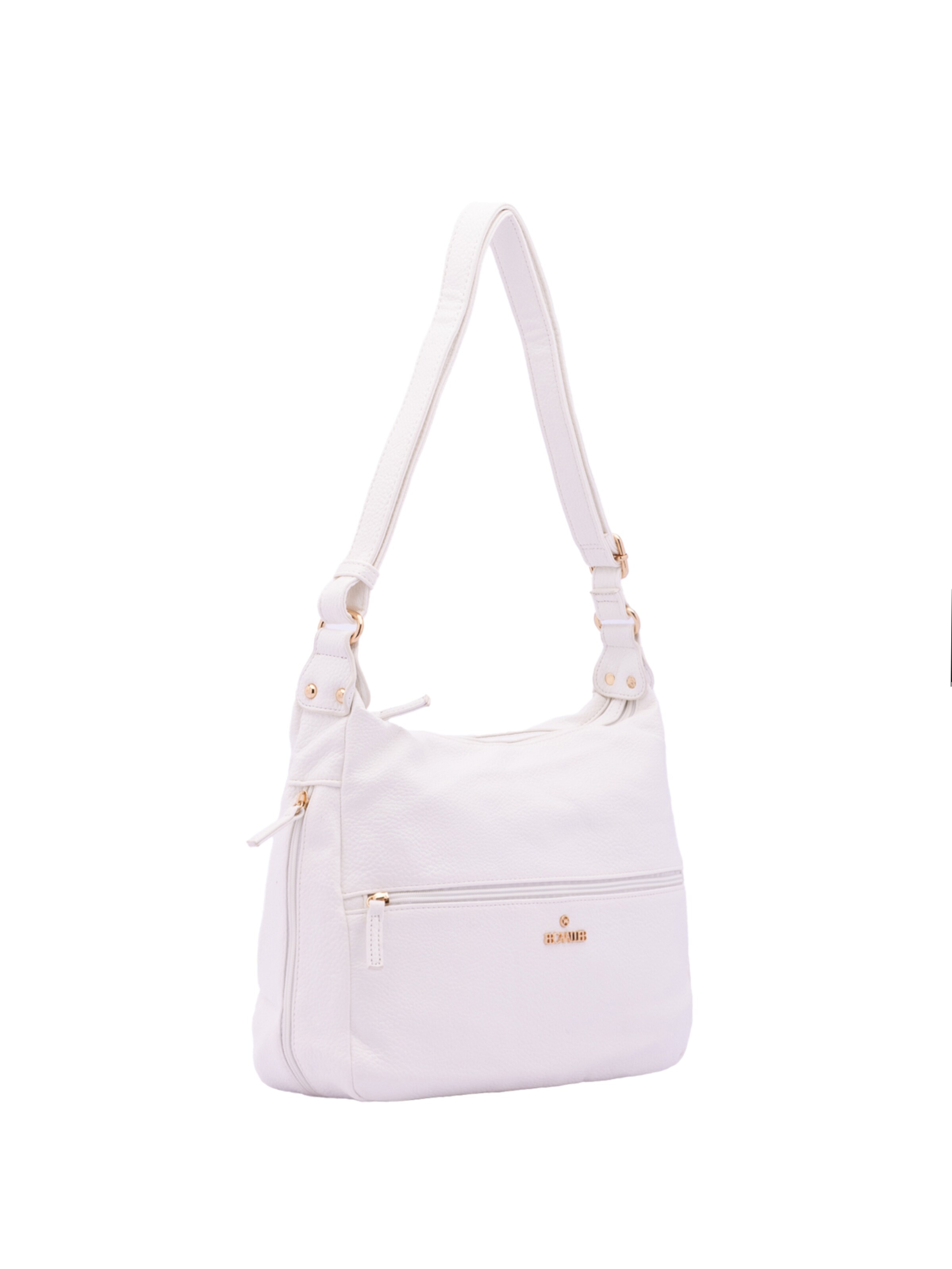 Borsa a spalla 'Borsa a Spalla Donna B Cavalli Ecopelle con Zip - 35x26x11 cm' di B. Cavalli in bianco
