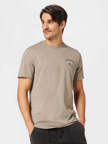 Only & Sons T-Shirt 'JAKE' in Beige: predná strana