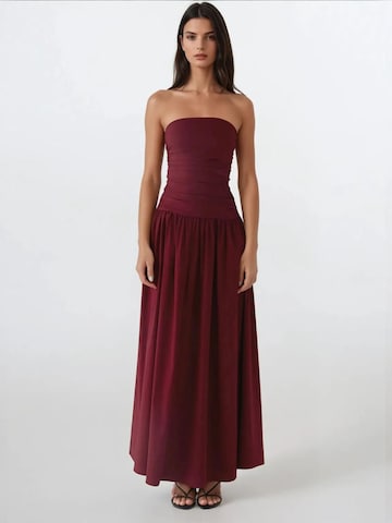 Hiccup Kleid in Rot: Vorderseite