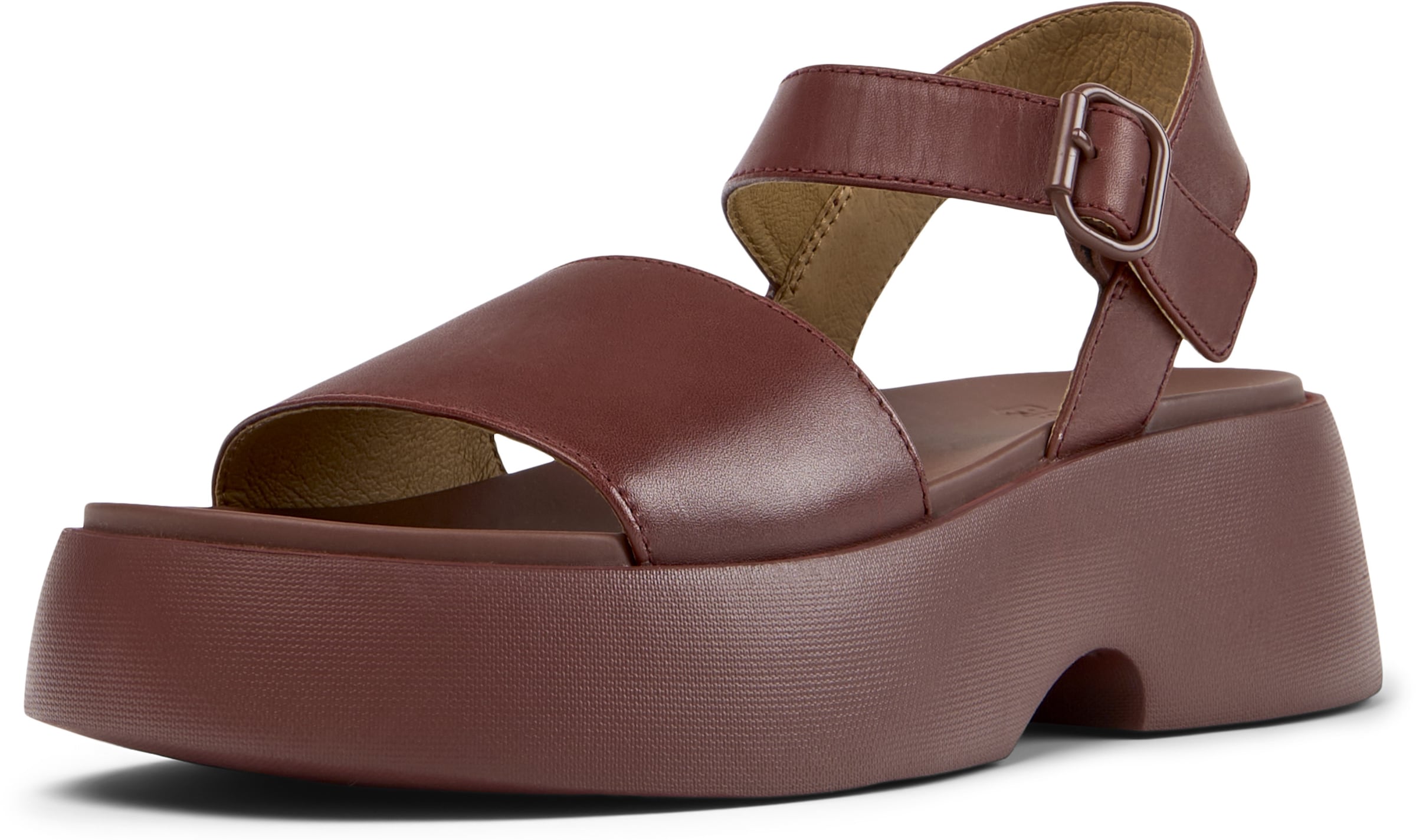 CAMPER Strap Sandals 'Tasha' in Red: front