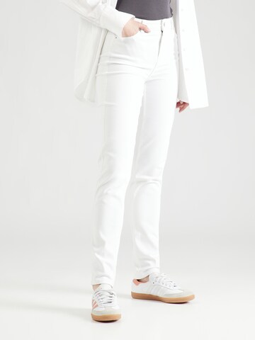 Slimfit Jeans 'NUNNA' di PIECES in bianco: frontale