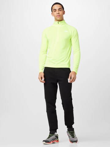 T-Shirt fonctionnel THE NORTH FACE en jaune