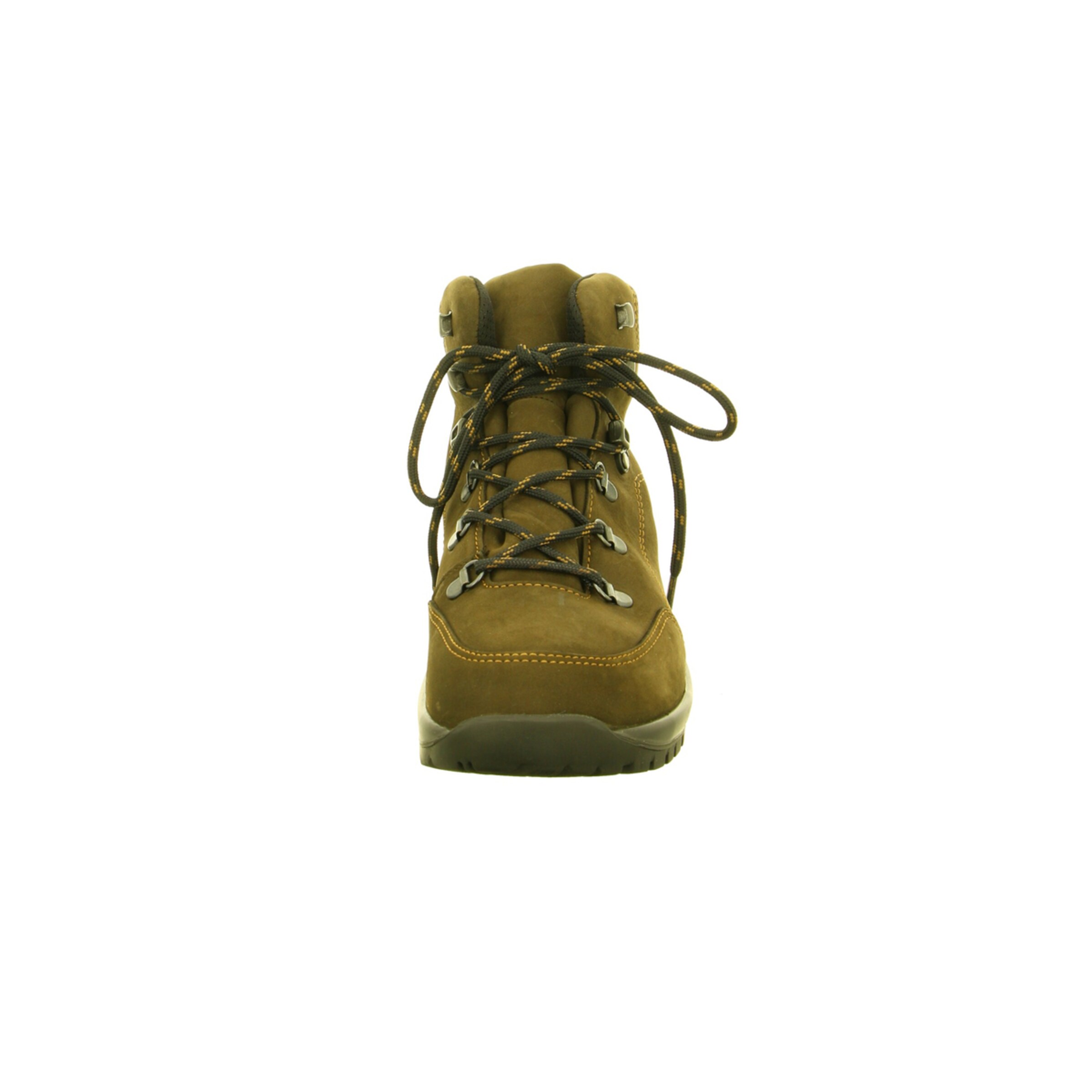 Finn Comfort Lace-Up Boots in Green