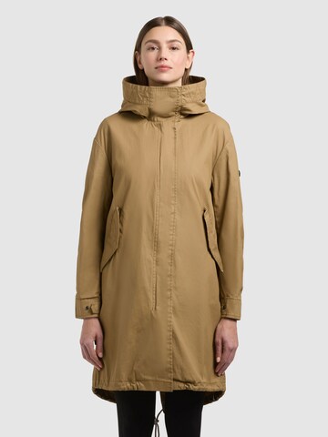 Manteau mi-saison 'Nele' khujo en beige : devant