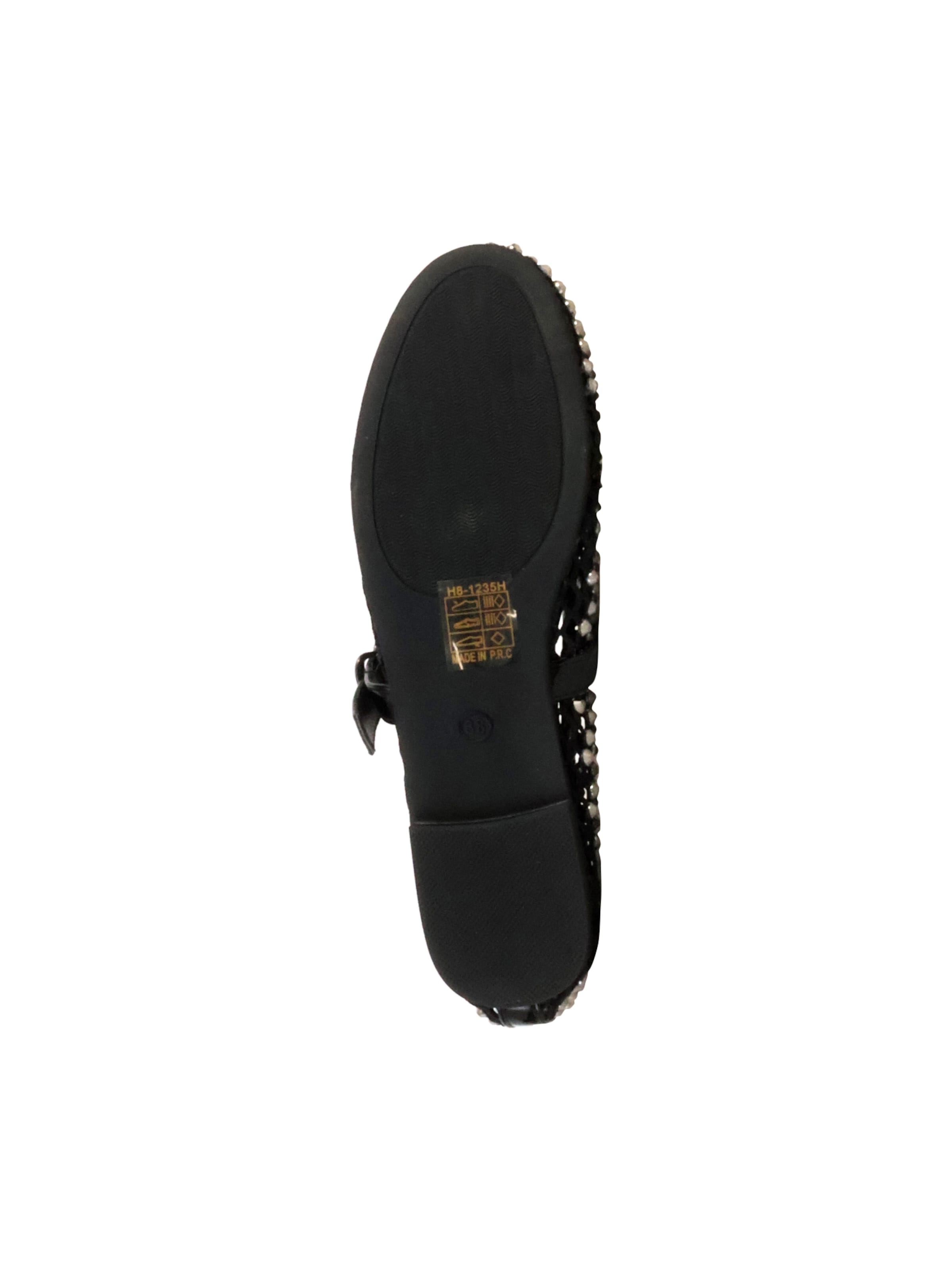 Ballerines 'Riemchenballerinas' Joia en noir
