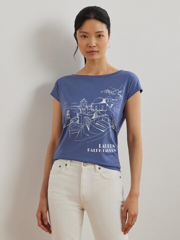 Lauren Ralph Lauren Футболка в Синий: спереди