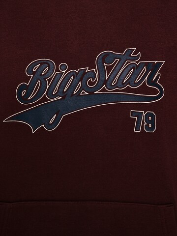 BIG STAR Sweatshirt 'Rubilia' in Red