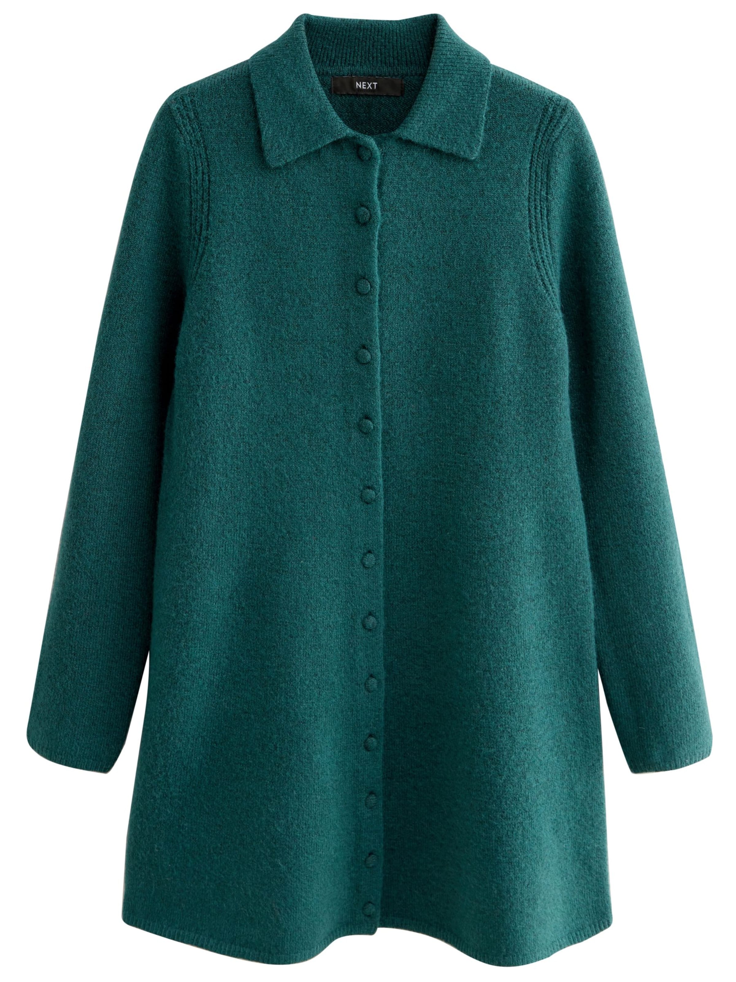 Robes en maille Next en bleu : devant