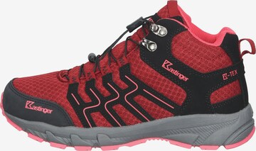 Kastinger Lace-Up Boots 'Aigun' in Red