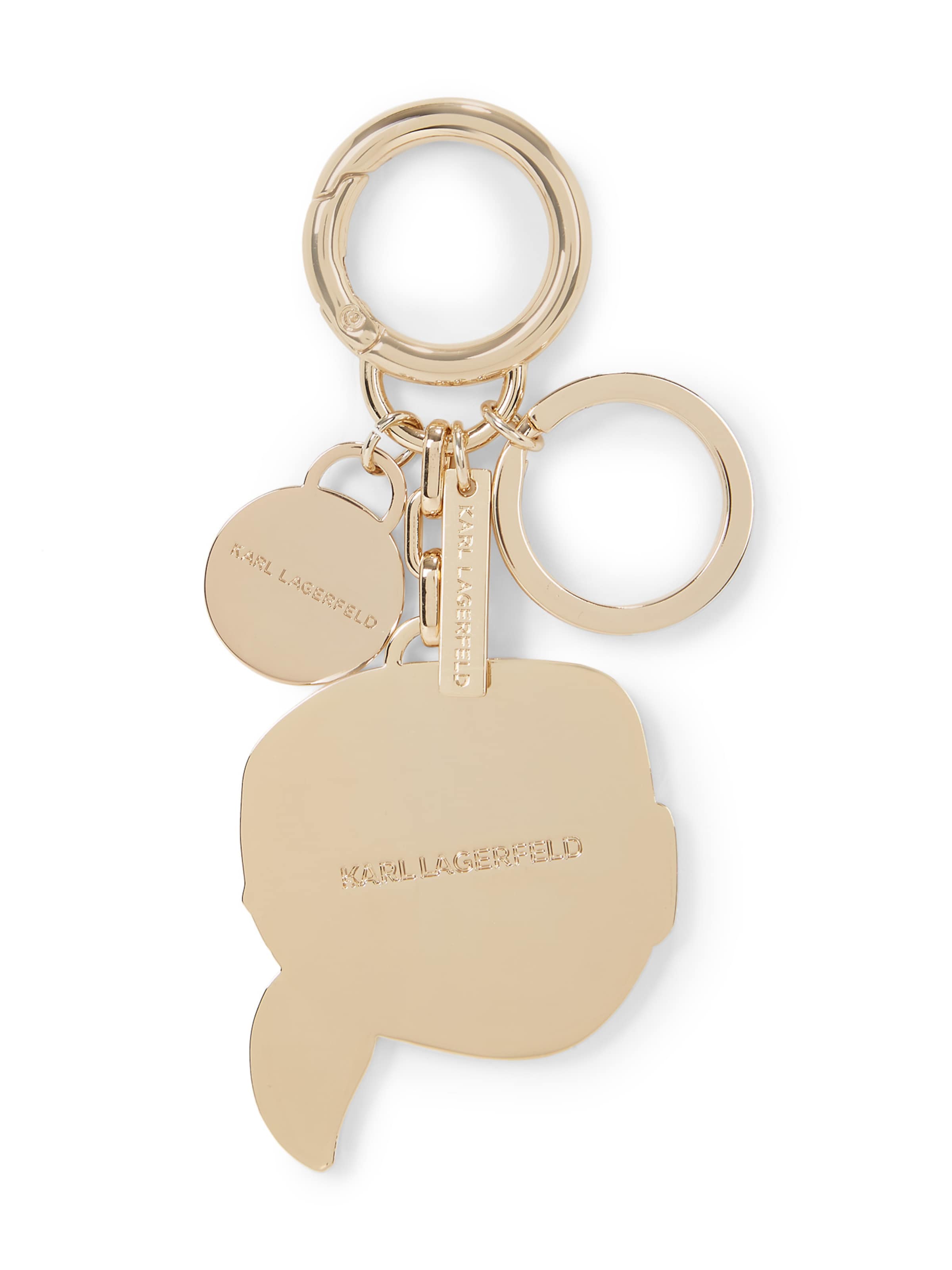 Karl Lagerfeld Key ring 'IKON' in Gold