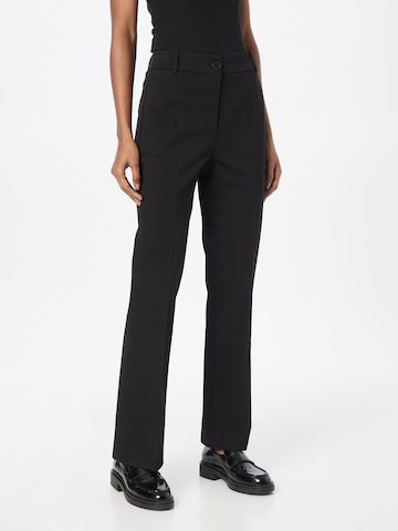 ESPRIT Boot cut Pants in Black: front