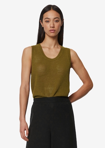 Marc O'Polo Knitted Top in Green: front