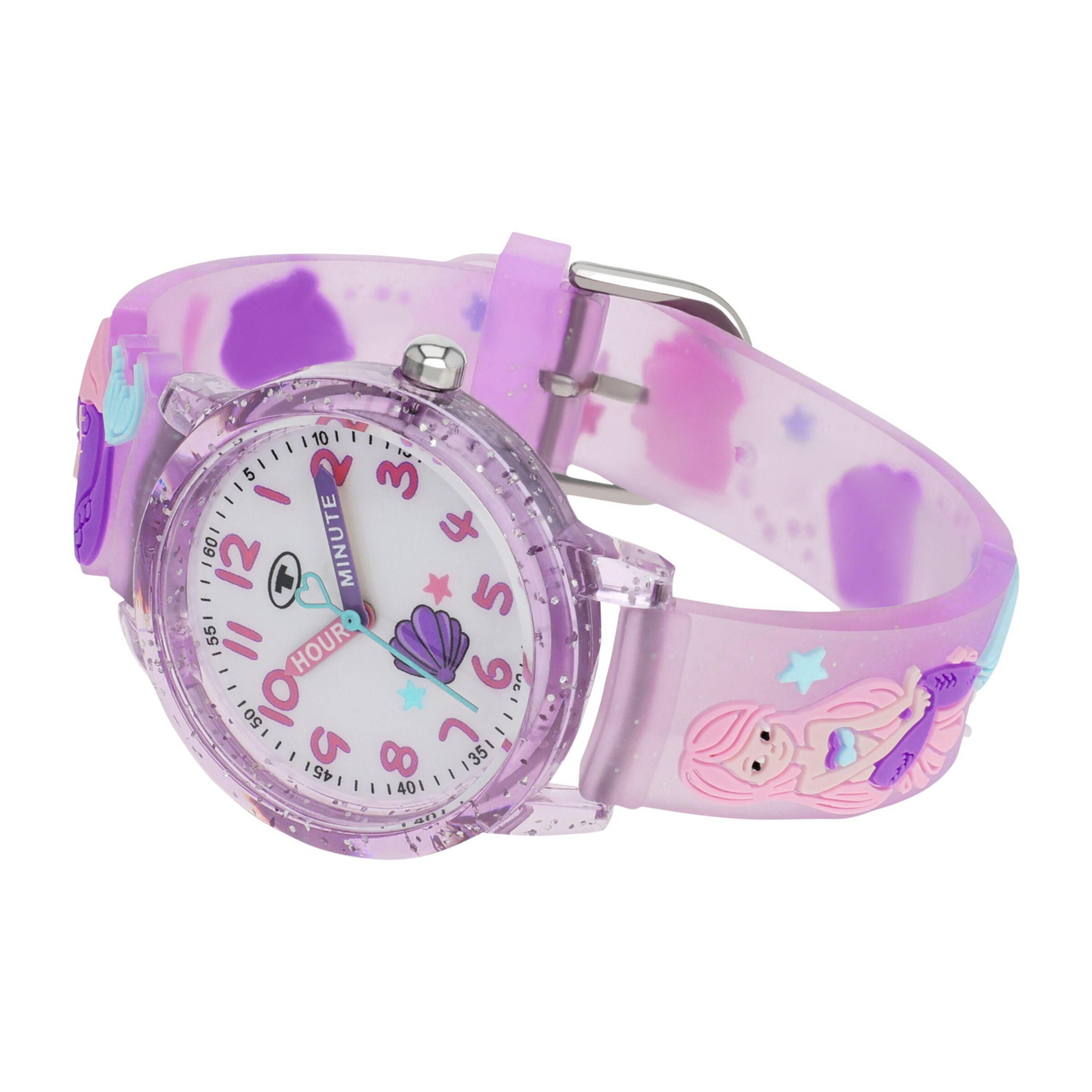 TOM TAILOR Watch in Purple