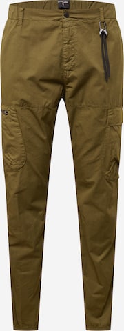 STRELLSON Cargo Pants 'Craic' in Green: front