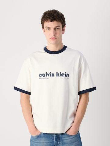 Maglietta di Calvin Klein Jeans in beige