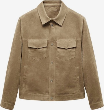 MANGO MAN Tussenjas 'Jansen' in Beige: voorkant