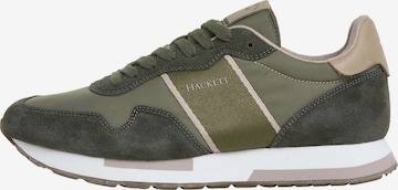 Hackett London Sneaker 'Keston Heritage' in Grün: Vorderseite