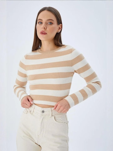 MixRay - Pullover em bege