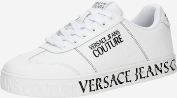 Versace Jeans Couture Низкие кроссовки 'COURT' в Белый: спереди