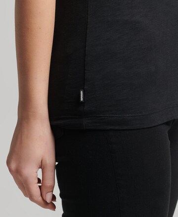 Superdry Tričko – černá