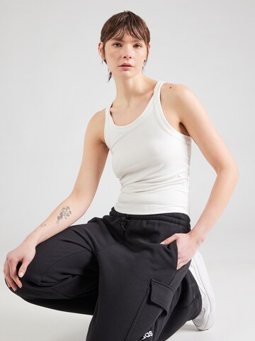 Haut 'ESS' ADIDAS ORIGINALS en blanc : devant