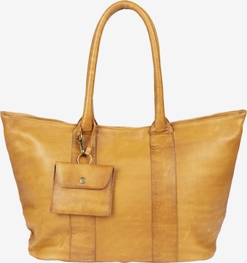 RE:DESIGNED Handbag 'Lefa' in Brown: front
