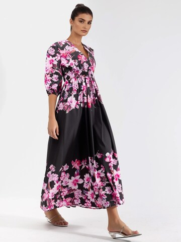 MSN Collection - Vestido em mistura de cores