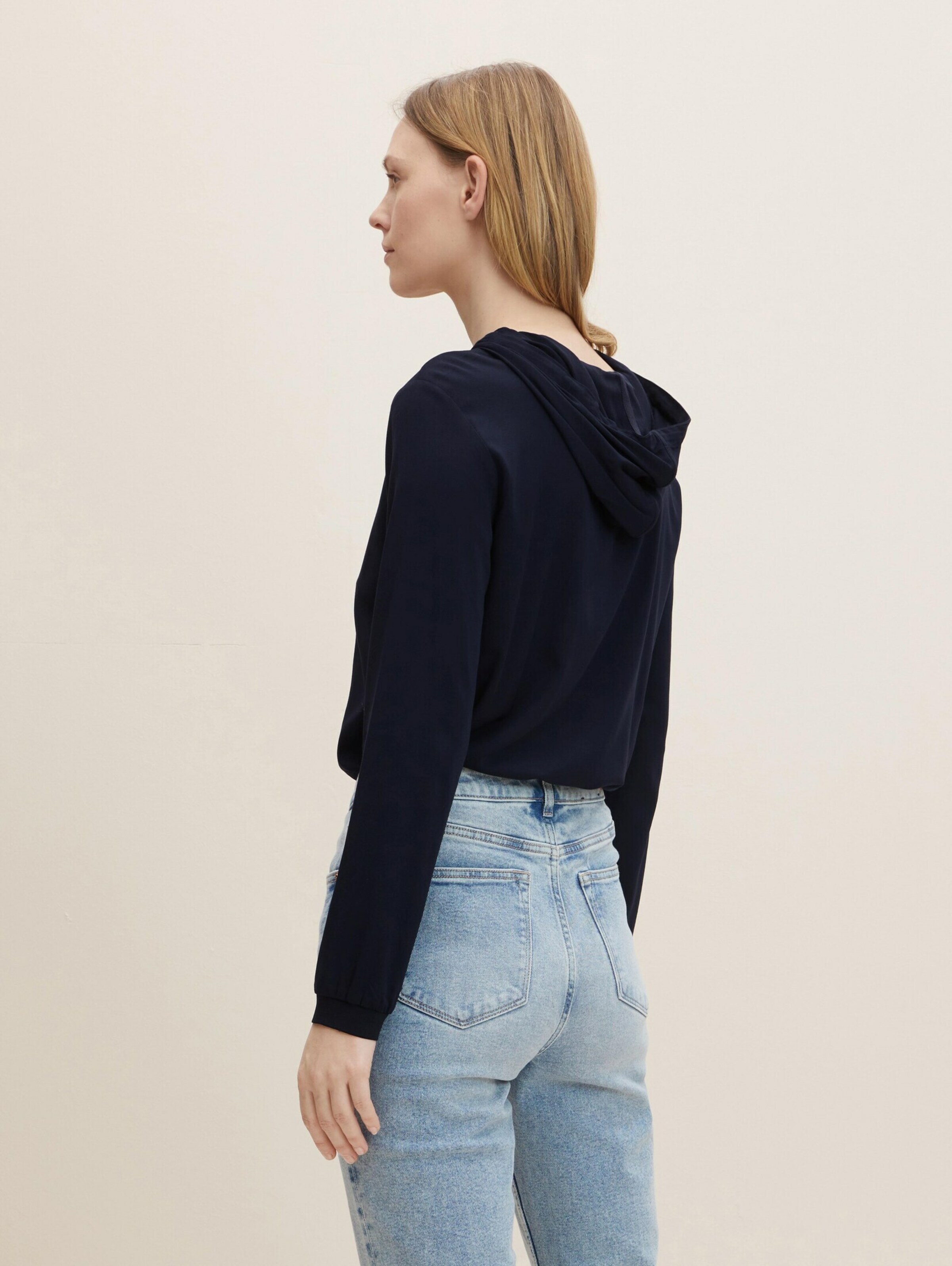 Frauen Große Größen TOM TAILOR Bluse in Nachtblau - LJ15221 Frauen Große Größen TOM TAILOR Bluse in Nachtblau - LJ15221