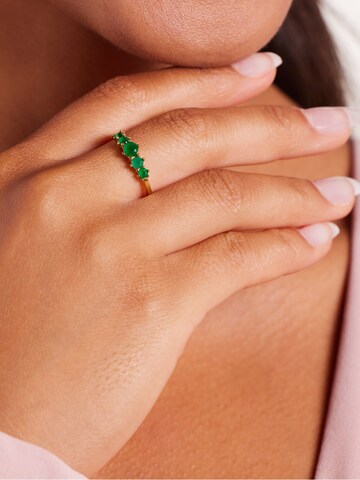 Lucardi Ring in Goud: voorkant