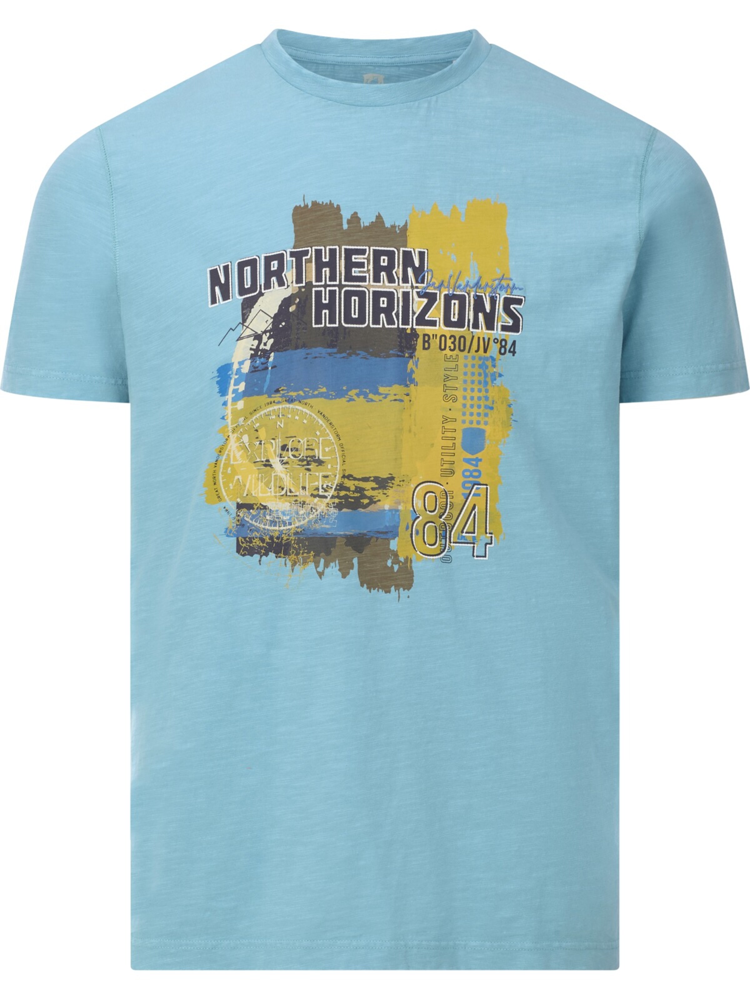 Jan Vanderstorm Shirt 'Norheim' in Blue: front