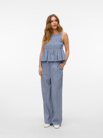 VERO MODA Regular Broek 'VMRoberta' in Blauw