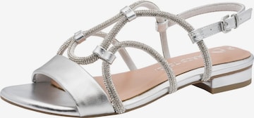 Sandales à lanières MARCO TOZZI en argent : devant