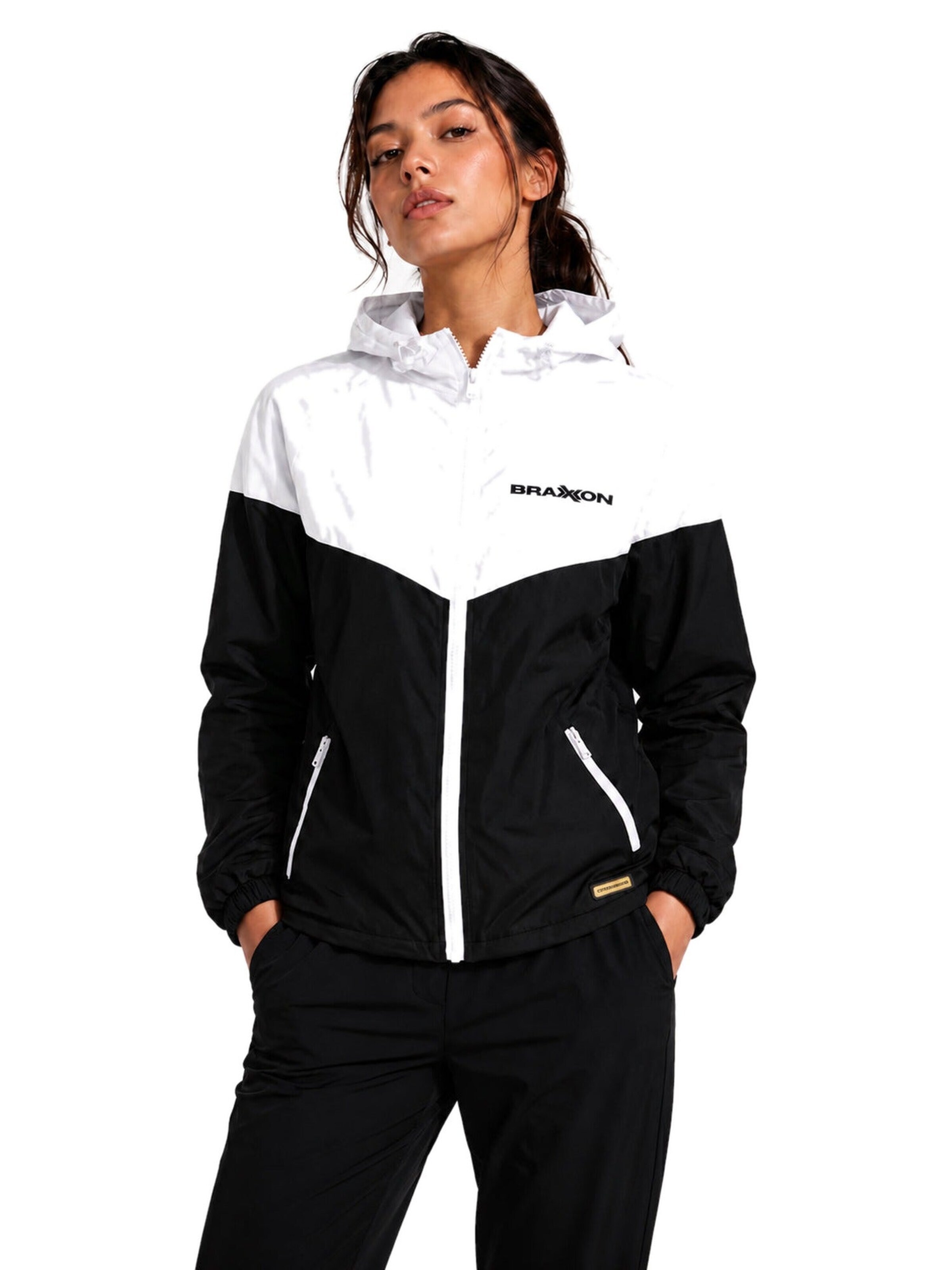 BRAXXON Performance Jacket 'BRAXXON Essential Windbreaker' in Black