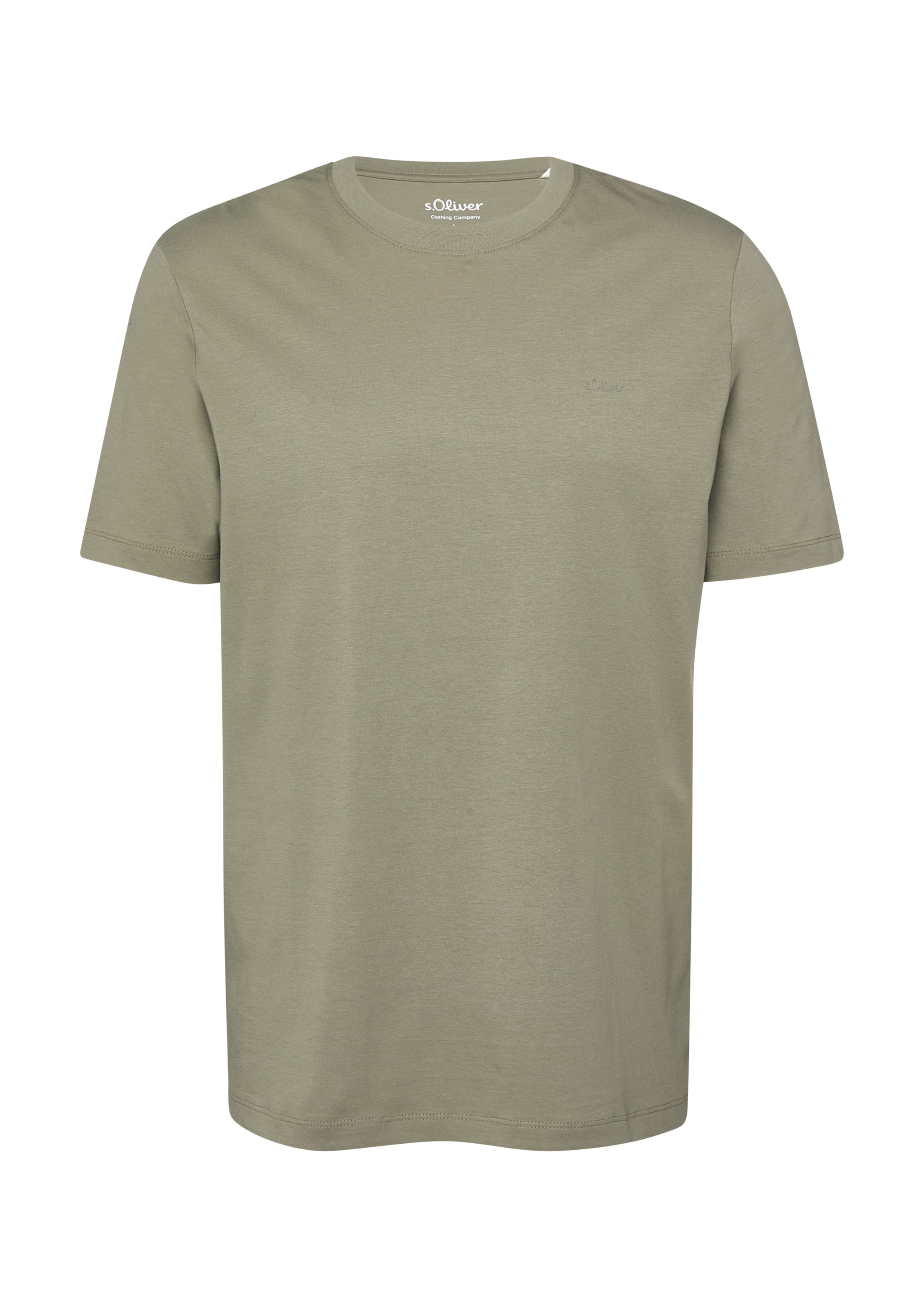 T-Shirt s.Oliver en vert : devant