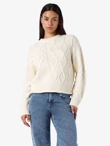 Noisy may Pullover 'NMESTHA' in Beige: Vorderseite
