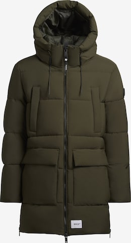 khujo Jacke 'Welm Matt' in Grün: Vorderseite