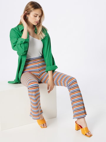 évasé Pantalon River Island en mélange de couleurs