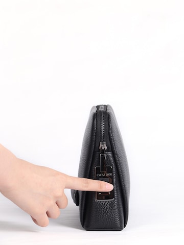Trousses de toilette 'DRACO CLUTCH FINGERPRINT RECOGNITION' CYCAS D'OR en noir