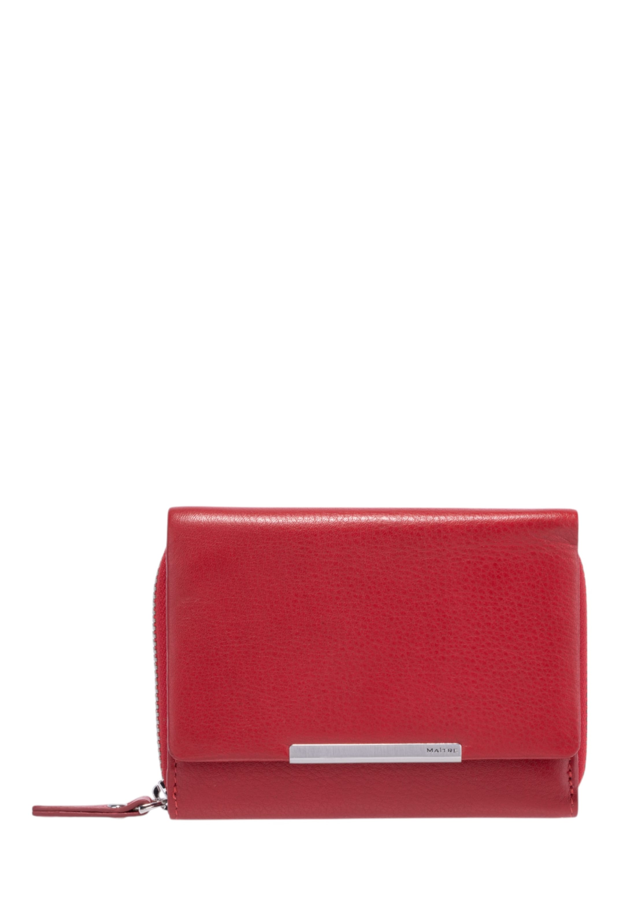 Maître Portemonnee 'Belg Dagrete' in Rood: voorkant