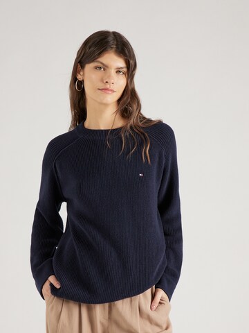 Pull-over TOMMY HILFIGER en bleu : devant