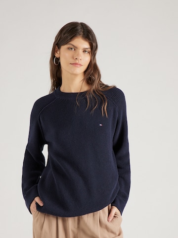 Pull-over TOMMY HILFIGER en bleu : devant