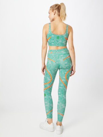 ADIDAS BY STELLA MCCARTNEY Skinny Sportbyxa 'Truepurpose Printed' i grön