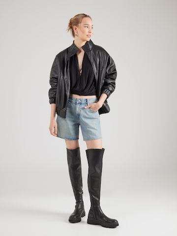 Haut 'Simon' WEEKDAY en noir