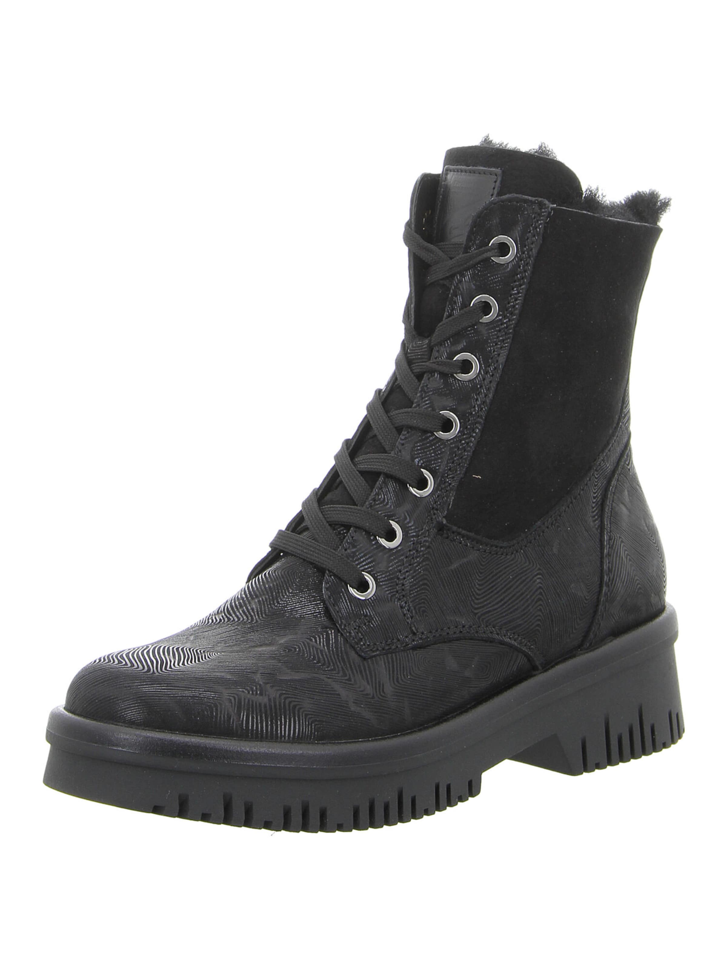 WALDLÄUFER Stiefeletten ' H-Alea' in Schwarz: Vorderseite