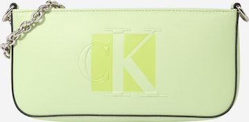 Calvin Klein Jeans - Bolso de hombro en verde: frente