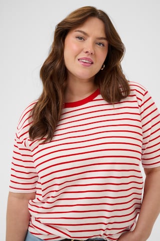 KAFFE CURVE - Camisa em vermelho