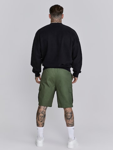 Regular Pantalon SikSilk en vert